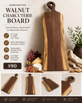 Live edge Walnut charcuterie Board.